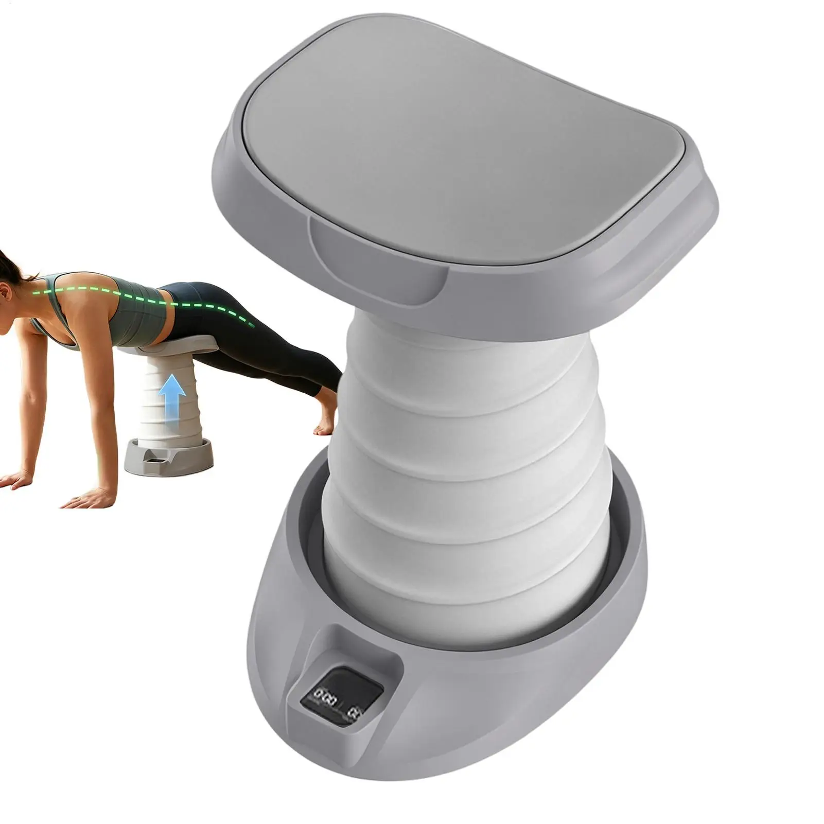 

Pushup Trainer Assisted Portable Adjustable Non-Slip Equipment With Counter Push-up Standardposture Aid For Home House Gym