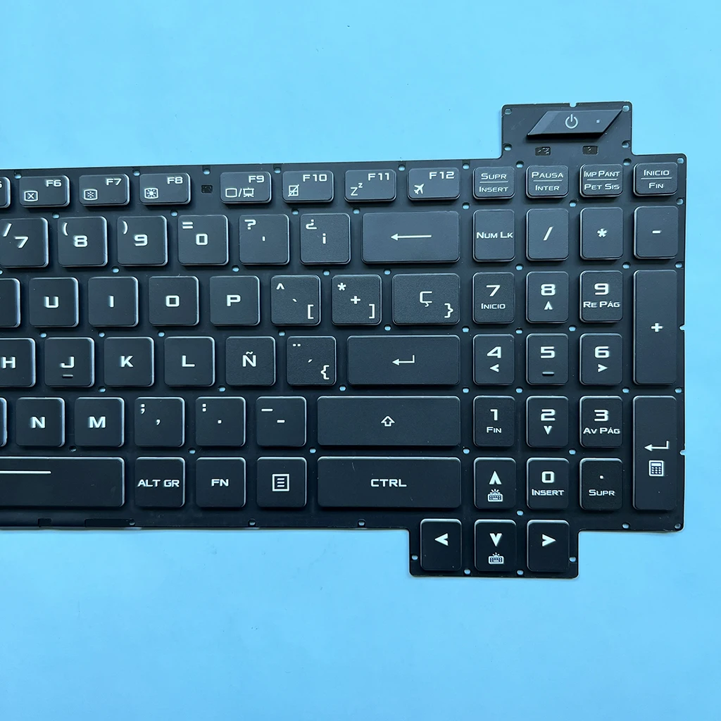 Imagem -05 - Teclado Retroiluminado Rgb para Asus Jogos Tuf Tuf505dt Tuf705 Fx505 Fx505d dy dd Fx95dt du dv gd ge gm gt Fx705 Fx705gd