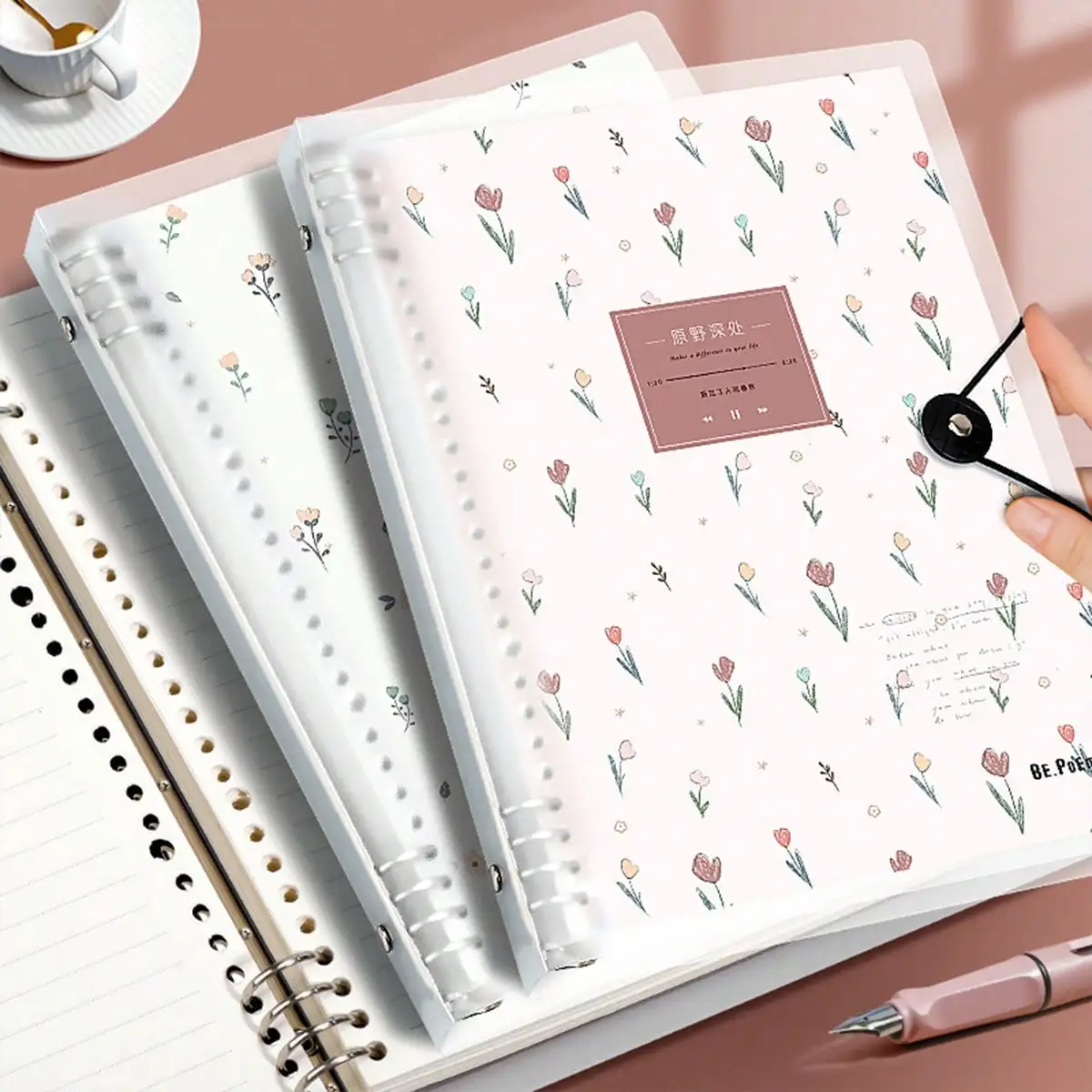 1pc Weekly Monthly Calendar Planner Notebooks Premium Paper Inspirational Notepads Office School Tabs Organization