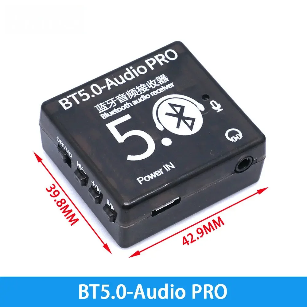 Bluetooth 5.0 Pro Audio Receiver Module – XY-WRBT Lossless MP3 Decoder Board with Stereo Sound & Included Case