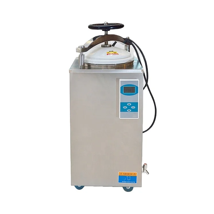 Steam Sterilizer 75L 100Lhigh Pressure Hand Wheel Autoclave Steam Sterilizer For Laboratory