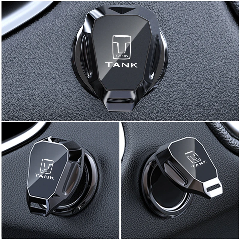

For Great Wall GWM Tank 300 City 300 Border 400 500 PHEV 700 800 Tank500 Car Engine Start Button Protective Cover Sticker