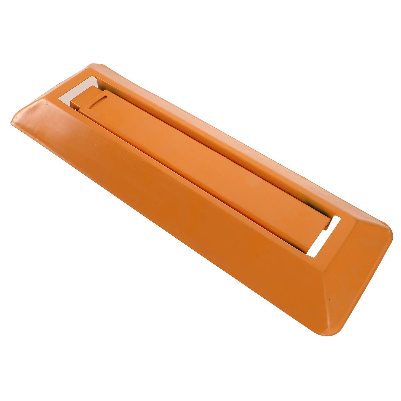 

1Set Triangular Parking Lock Reinforced Steel Anti-Pressure Ground Anchor Bright Visibility Car Parking Barrier for Residential