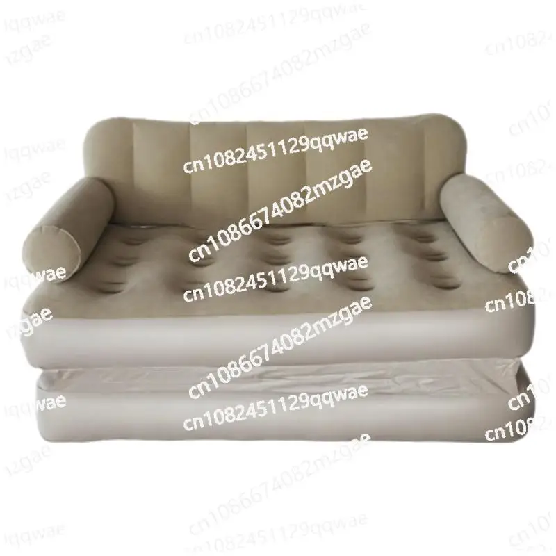 

Foldable automatic inflatable sofa outdoor camping single and double sofa nap bed household inflatable backrest sofa spot