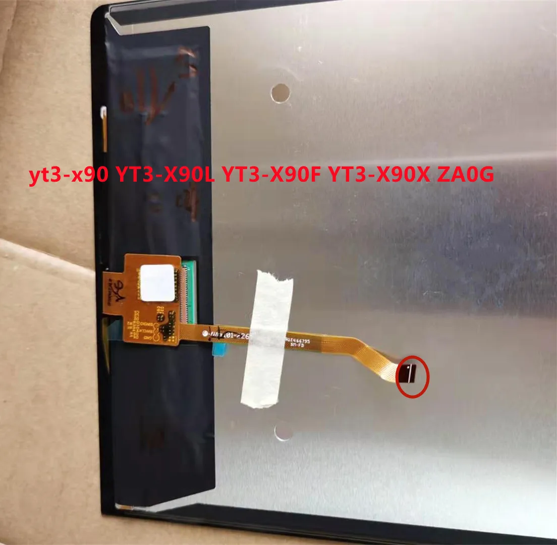 Novo original para lenovo yoga tab 3 pro 10.1 yt3-x90 YT3-X90L YT3-X90F YT3-X90X za0g display lcd tela de toque digitador assembléia