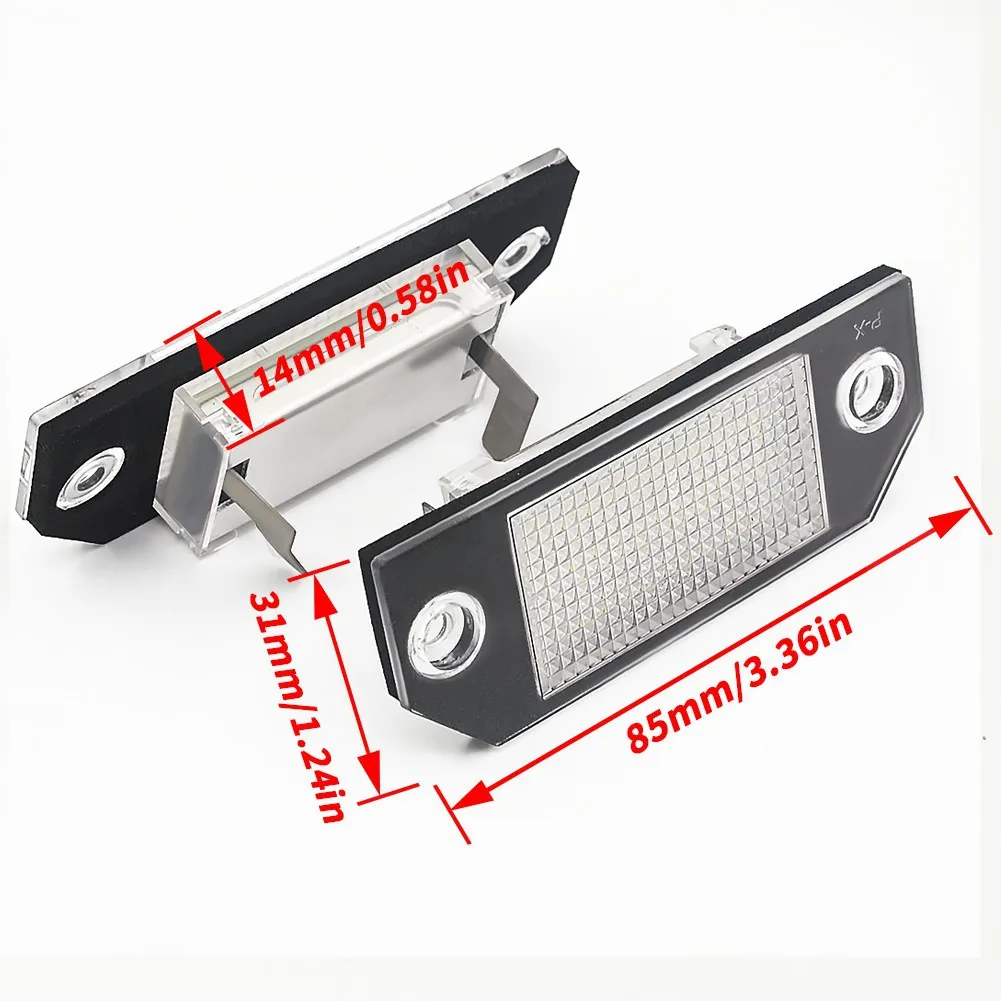 Suitable for Ford Focus C-MAX MK2 Focus LED license plate light decoding cross-border foreign trade
