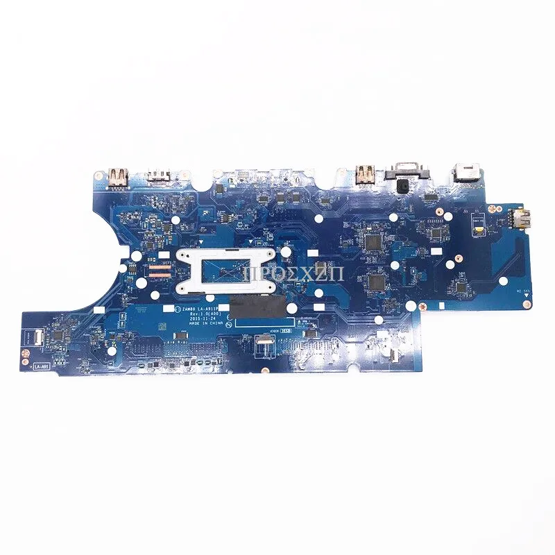 CN-0M5HV7 0M5HV7 M5HV7 Mainboard For Dell E5550 Laptop Motherboard ZAM80 LA-A911P With SR23Y I5-5200U CPU 100% Full Working Well