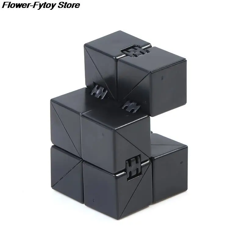 

1Pc Adult Decompression Toy Infinity Magic Cube Puzzle Toys Relieve Stress Funny Hand Game Four Corner Maze Toys hot sale