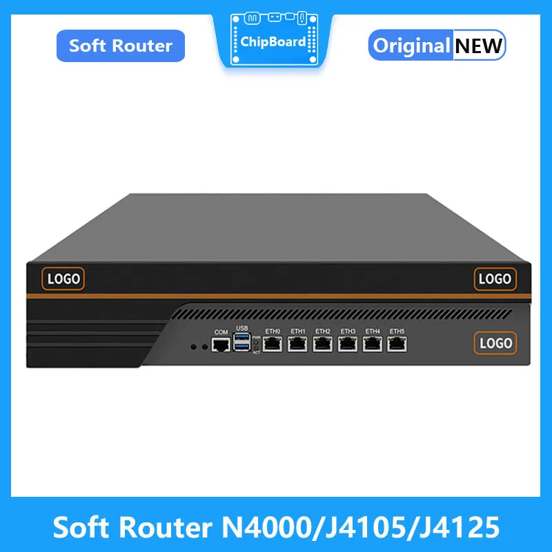 Gigabit Soft Router N4000/J4105/J4125 i211/i226 2.5G Network Card U1 U2 Router