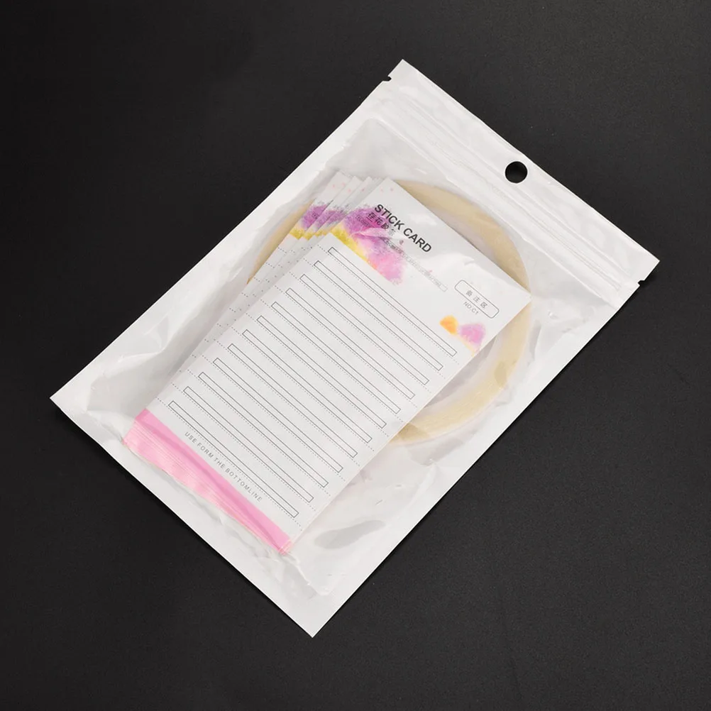 10 pçs cartões de armazenamento de cílios enxerto titular tira cola almofada extensões de volume suprimentos salão essencial