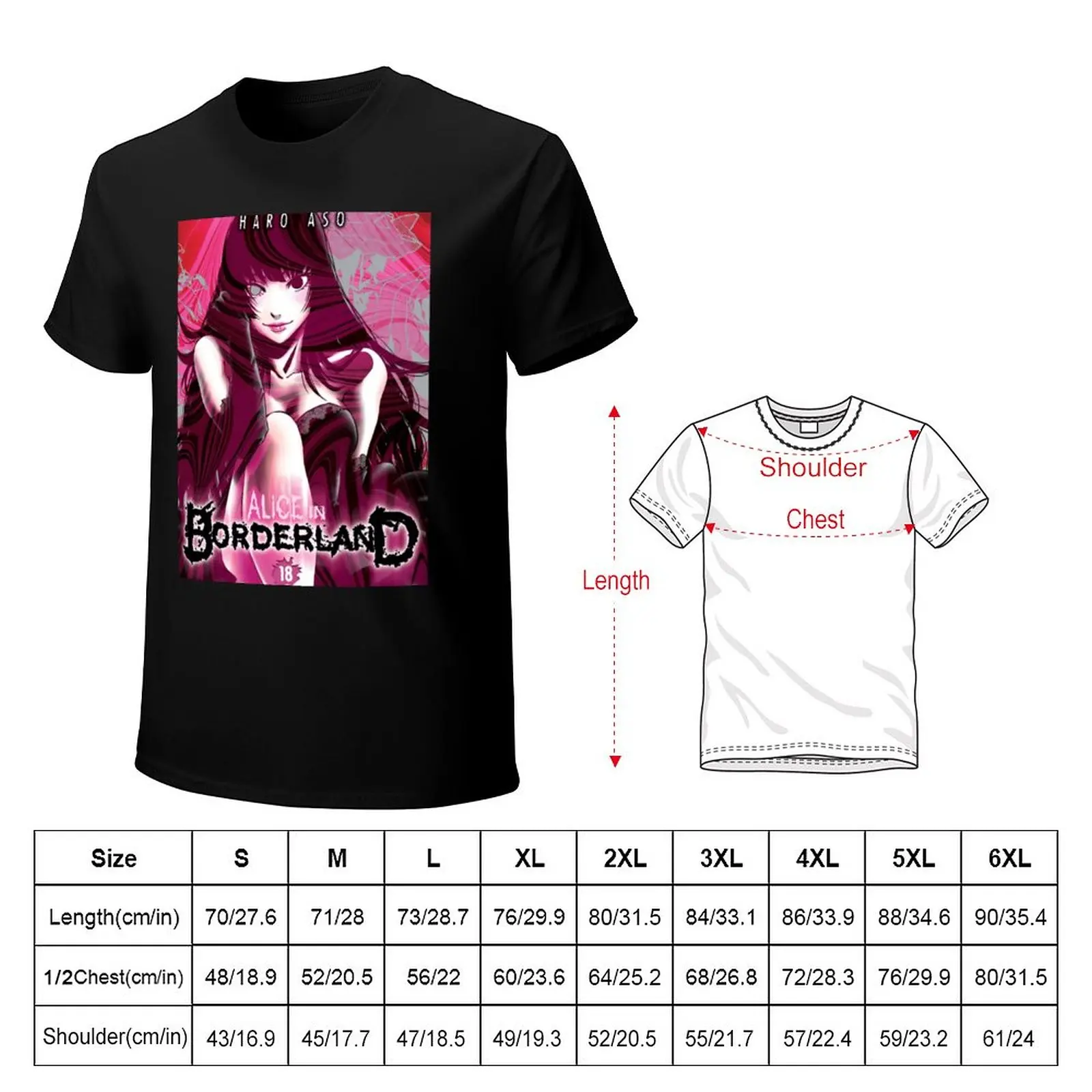 Alice In Borderland T-Shirt oversizeds heavyweights blanks tshirts for men