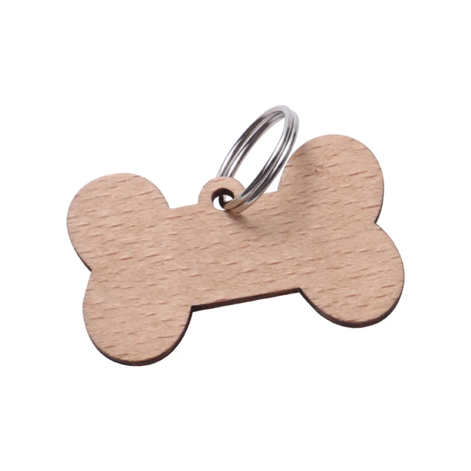 2 Xonafgewerkte Dog Tag Gepersonaliseerde Huisdieren Tag Handwerk Telefoonnummer Label Huisdier Benodigdheden Plakjes Cadeau Tags Ketting Hanger Houten Uitsparingen