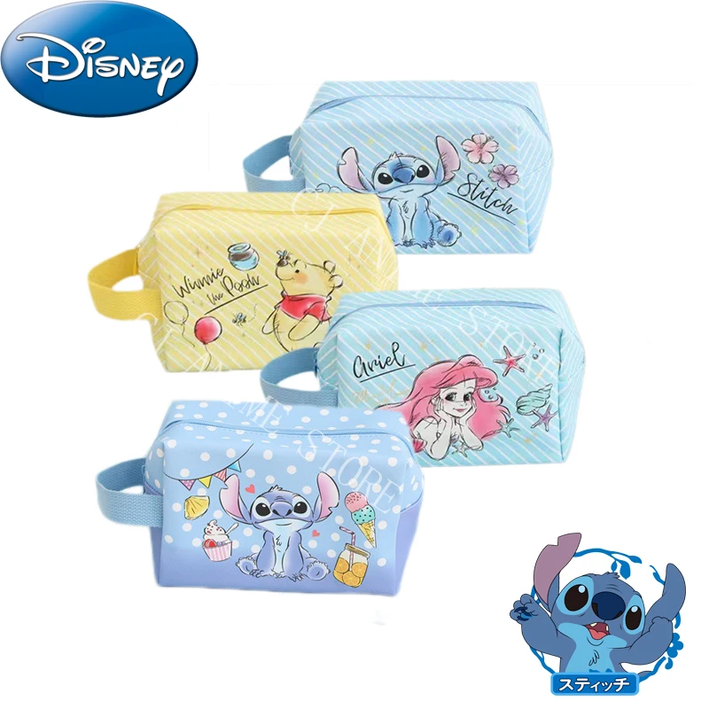 

Disney Movie Lilo & Stitch Makeup Bag High Capacity Cosmetic Bags & Cases for Girls Student Travel Multifunctional Storage Bag