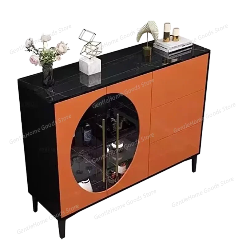 Organiseur de meubles vintage, poignées de porte de salon, armoires nordiques modernes, vitrine d'angle pour vin, meuble de salon, mobilier de maison