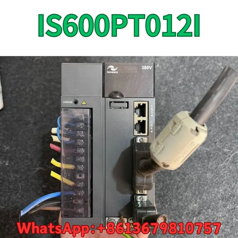 second-hand Servo driver IS600PT012I 380V 3KW test OK Fast Shipping