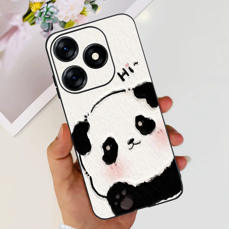For Tecno Spark 10 4G Case Spark 10C KI5k KI5m KI5q Bumper Popular Flower Cover Soft Silicone Phone Cases For Spark 10 Pro Funda