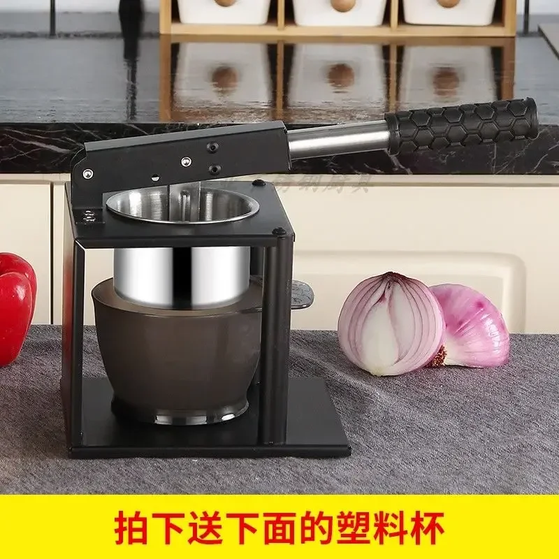 Stainless steel manual juice extractor household fried watermelon juice orange squeezing machine fruit squeezing Pomegranate