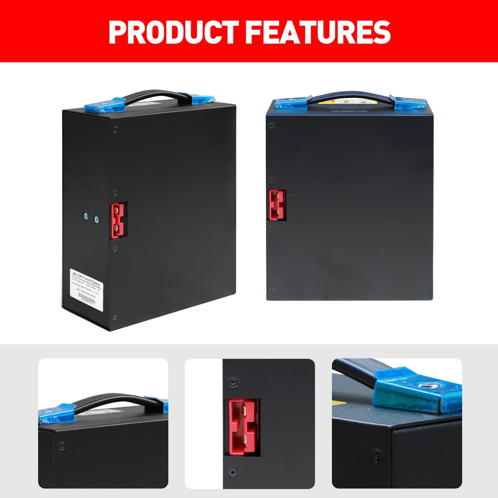 بطارية ليثيوم 48 فولت 15 أمبير في الساعة لشاحنة البليت الكهربائية جاك ELF EPT44H، EPT20H، EPT33H، EPT15H، EPT40H، PPT40H، PPT44H #2