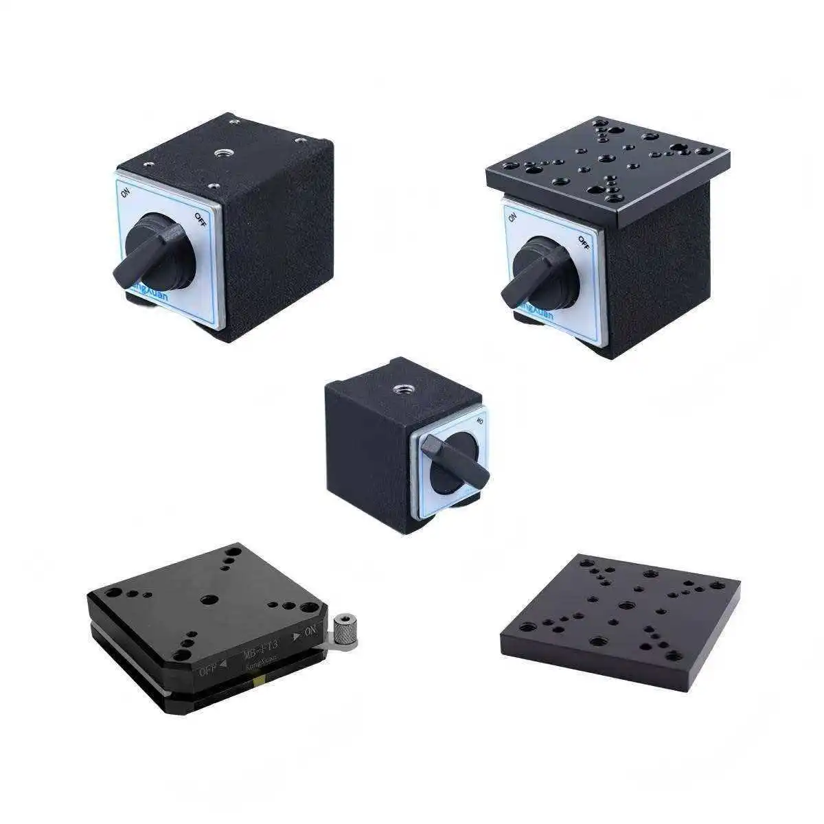 Magnetic Base Switch-type Optical Platform Breadboard Strong Magnet Magnetic Adsorption Fixed Table Seat Experimental Scientific