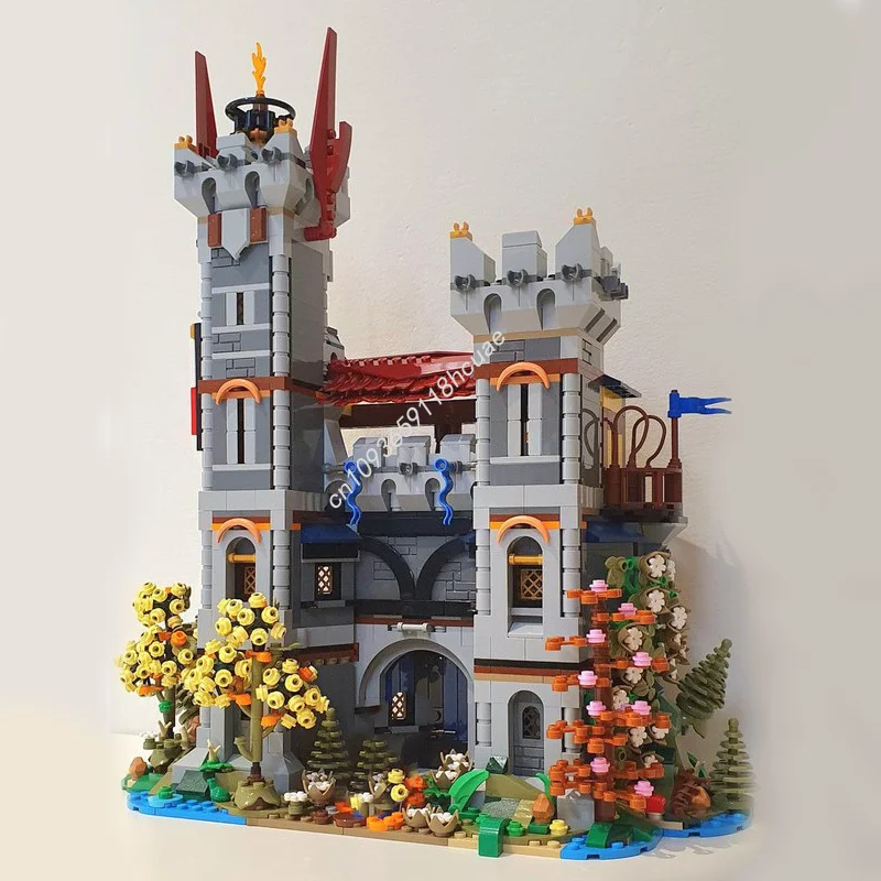 

1747pcs MOC Sorcerer's Stronghold Castle Building Blocks Christmas Gift Pattern recognition enlightenment toys Best Birthday Gif