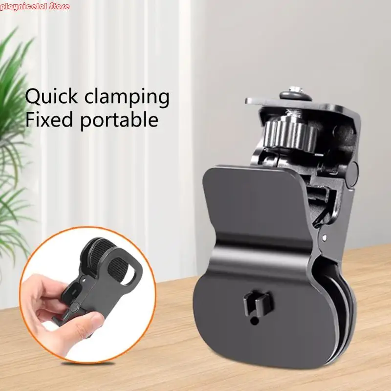 E8BAスクリーンマウントクランプクリップユニバーサル1/4スクリューモニターカメラマウント