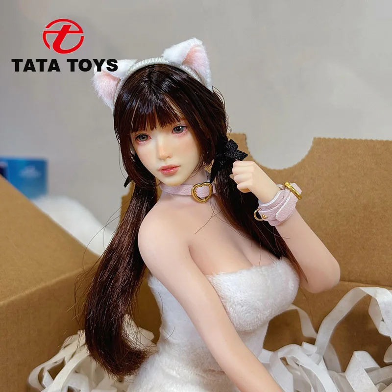 

1/6 Scale doll Sheepskin collar leather handcuffs wrist jewelry model fit 12 inches action figure body