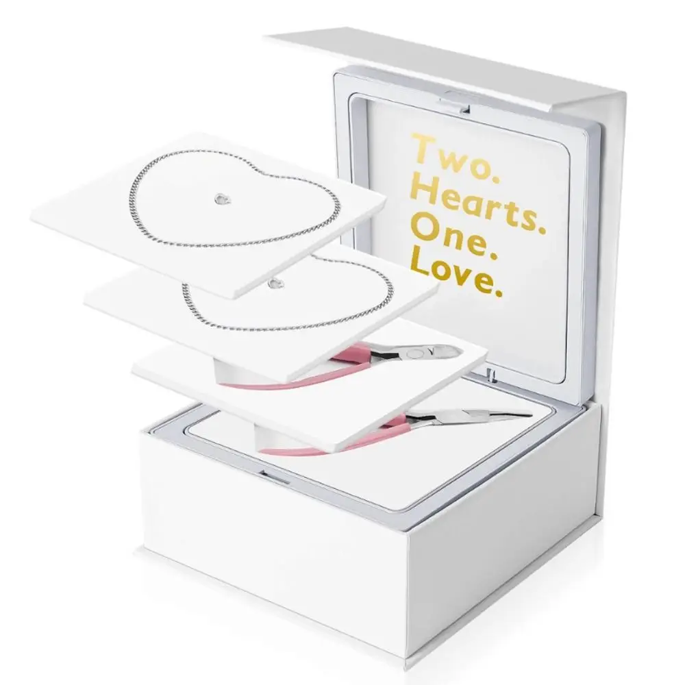 

Набор постоянных браслетов «сделай сам», изготовление браслетов Forever для пар, подарок, браслеты с замком дружбы, ювелирные изделия на день Святого Валентина, подарки