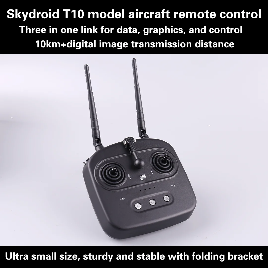 

Пульт дистанционного управления Skydroid T10 с мини-камерой, передача цифровых карт 10 км с приемником R10, 4 в 1 для машины для защиты растений