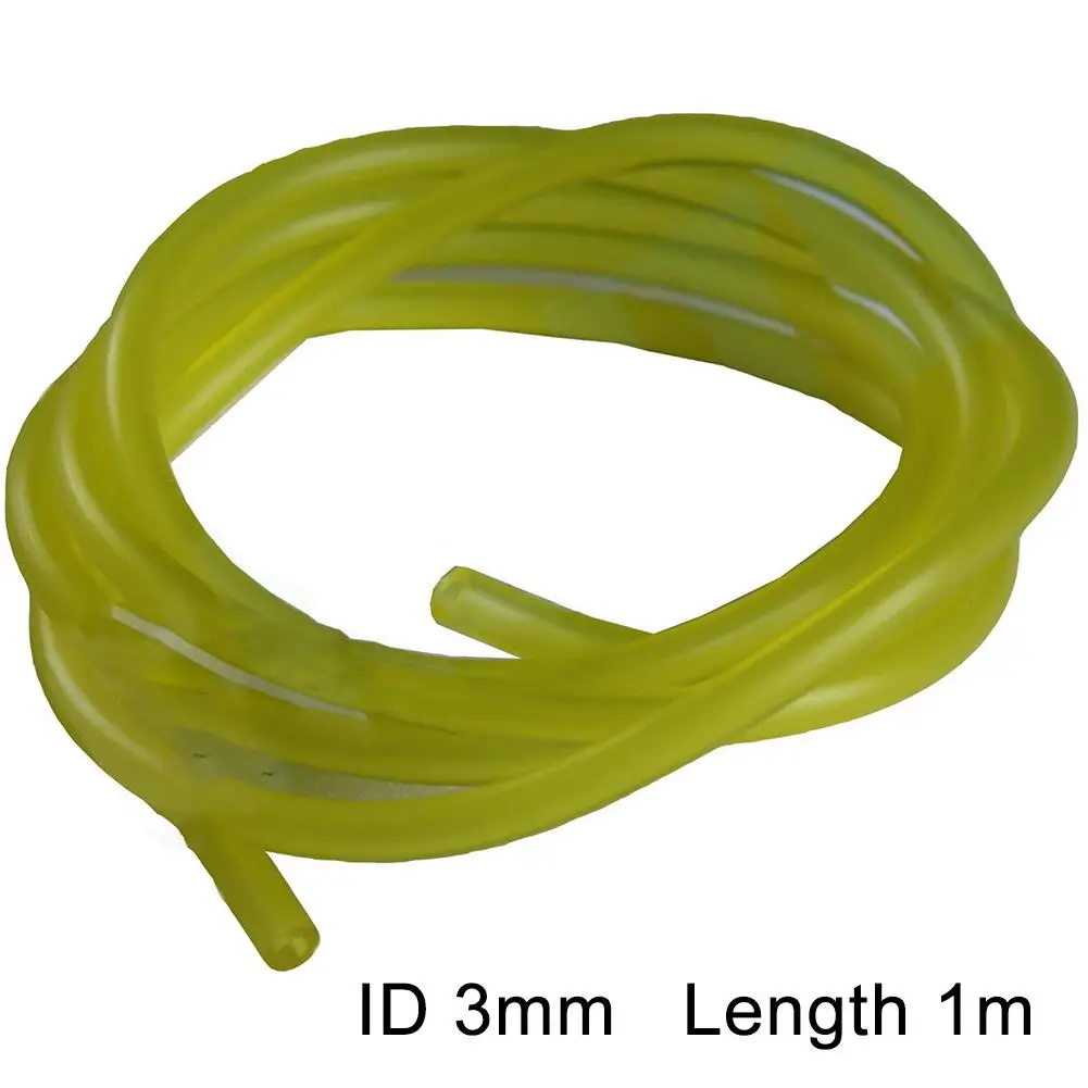 

1Meter Petrol Fuel Gas Line Pipe Hose Petrol Line Strimmers Chainsaws ID 3MM OD For Trimmer Chainsaw Saw Blower Tool Accessories