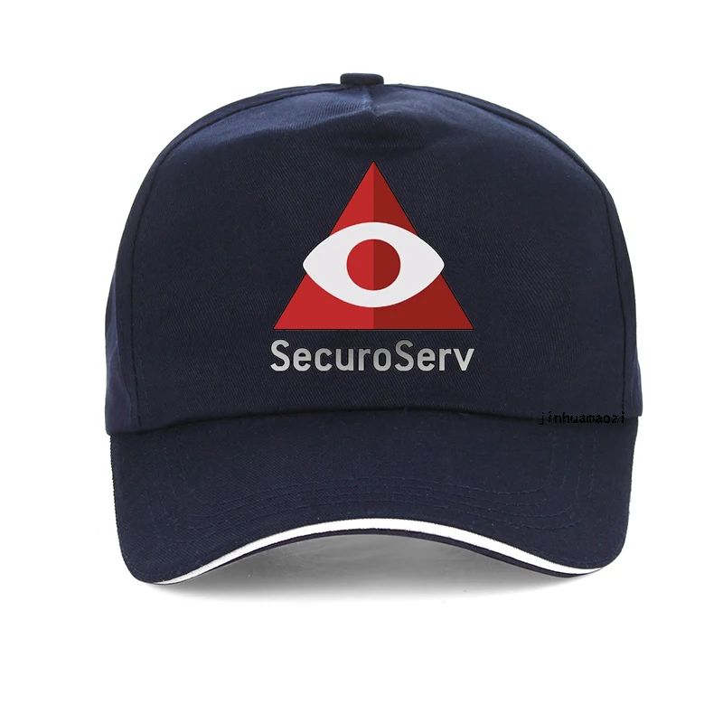 SecuroServ-Casquette de Baseball avec Logo Minimaliste, Bonnet de dehors Ajustable pour Adulte, Unisexe, Boutique nach v5