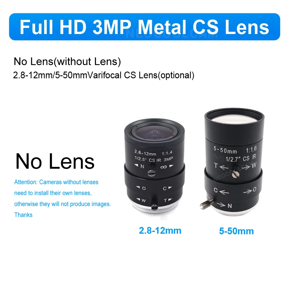 كاميرات ويب HD 4K 8MP 5-50 مللي متر 2.8-12 مللي متر عدسة Varifocal CS 4 مللي متر عدسة ثابتة أو بدون عدسة 2K 4MP كاميرا USB للفرق/OBS/PC/Mac/الكمبيوتر المحمول