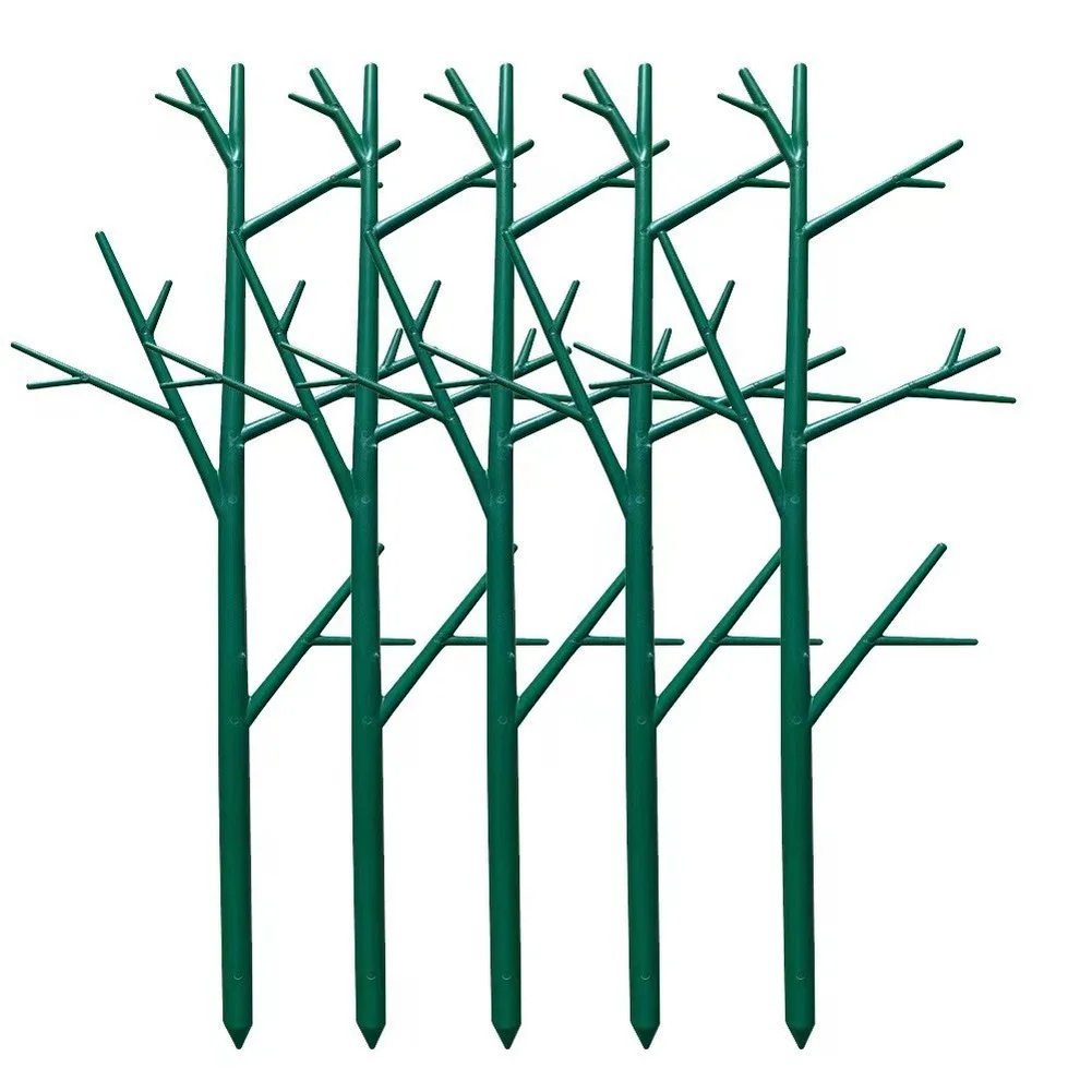 20pcs Plastic Stake Bundle for Supporting For Climbing Plants in Greenhouses Rooftop Gardens Window Boxes and Terrace Planters