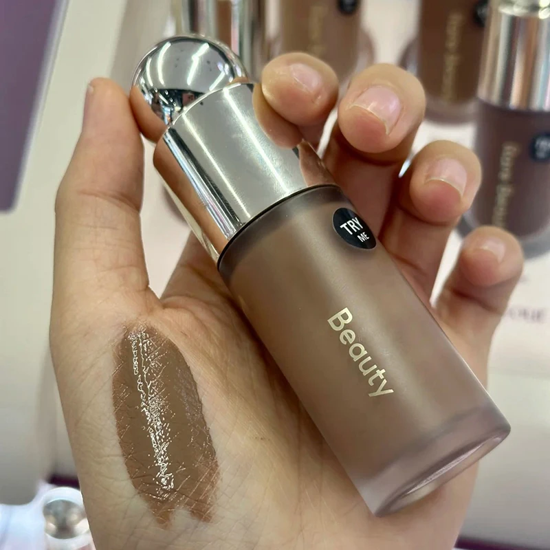 جديد برونزية السائل أحمر الخدود أحمر الشفاه عيون الإنارة تسليط الضوء على الخد أحمر الخدود مقاوم للماء الوجه كونتور الظل ملمع الشفاه طبطب ماكياج #3