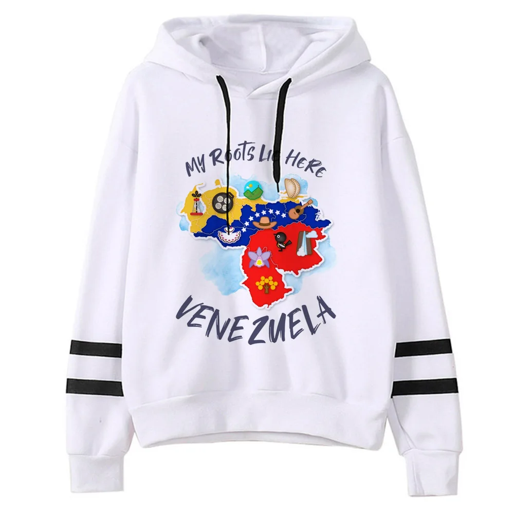

Venezuela hoodie designer printed design streetwear graphic elegant female sweatshirts pullover anime graphic