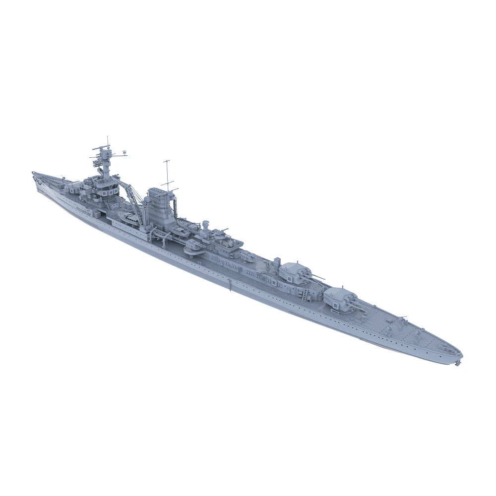 SSMODEL SSC564 1/1250 Military Model Kit German KMS Leipzig Light Cruiser WWII WAR GAMES