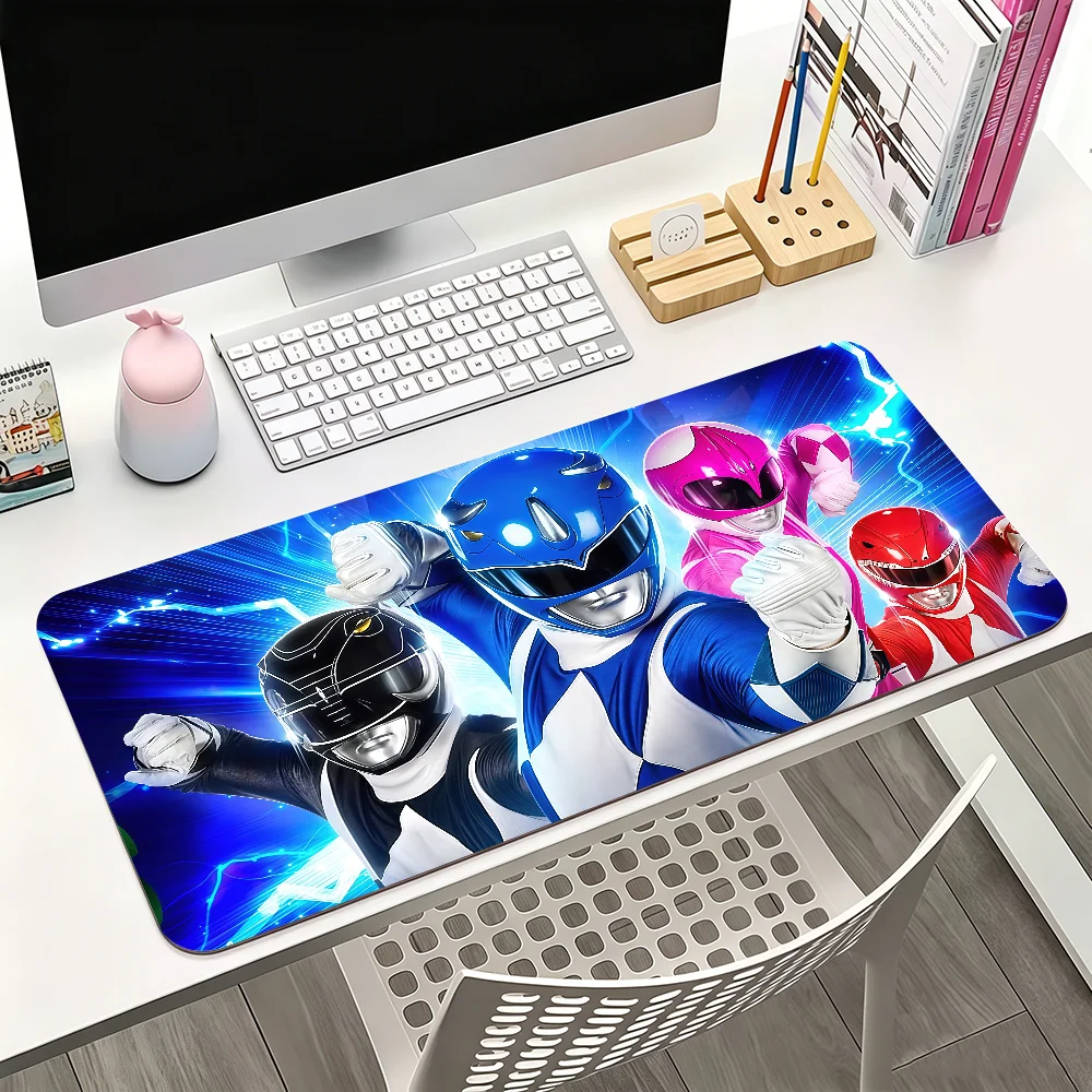 Adventure TV P-Power R-Rangers Mouse Pad For Office Gaming And Keyboards Non-Slip Large Waterproof