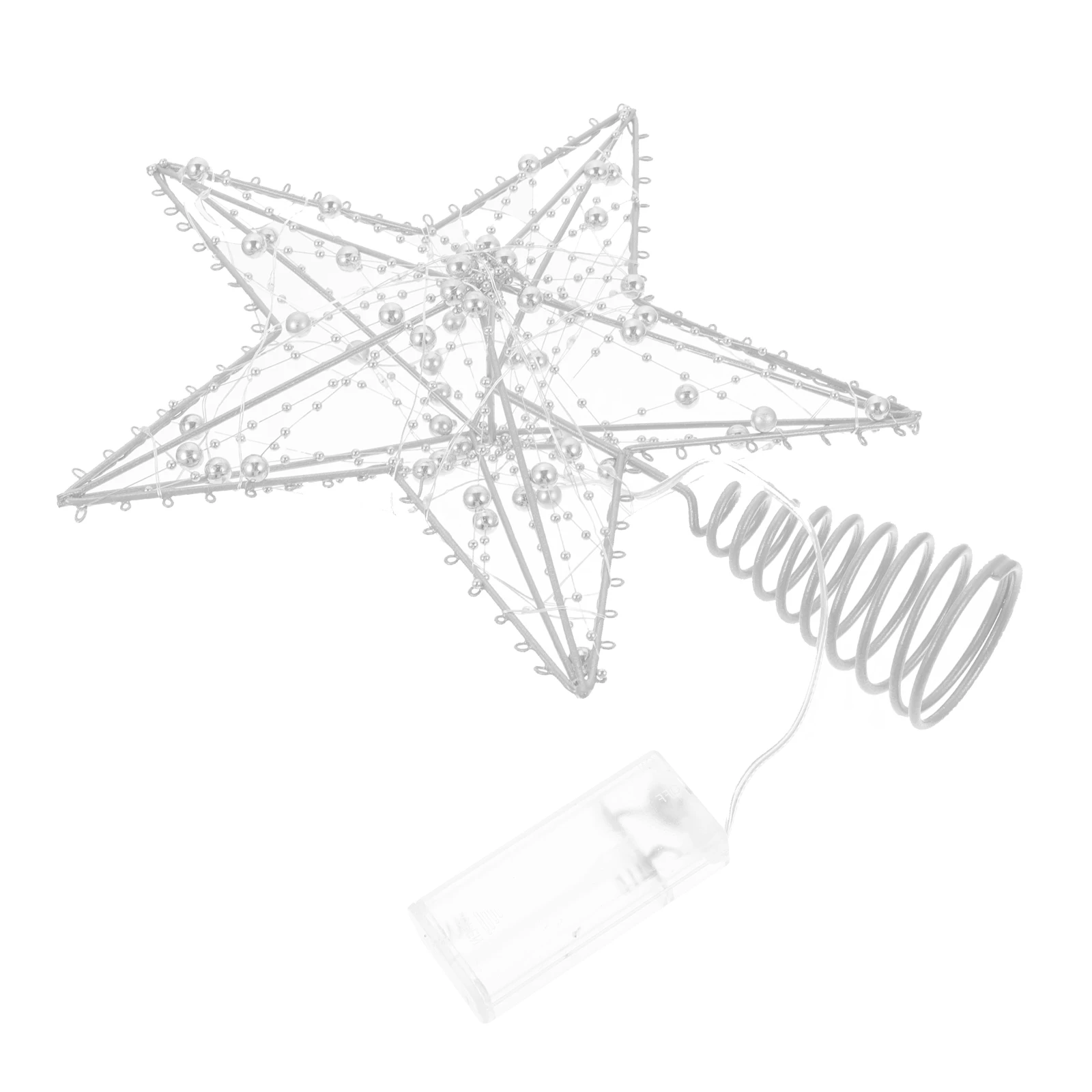 

Pentagram Tree Top Star Xmas Decor Iron Festive Atmosphere Christmas naments Treetop Holiday Party DIY