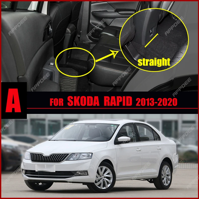 Car Floor Mats For Skoda Rapid 2013-2022 2021 20 19 18 17 16 15 14 Custom Auto Foot Pads Carpet Cover Interior Accessories