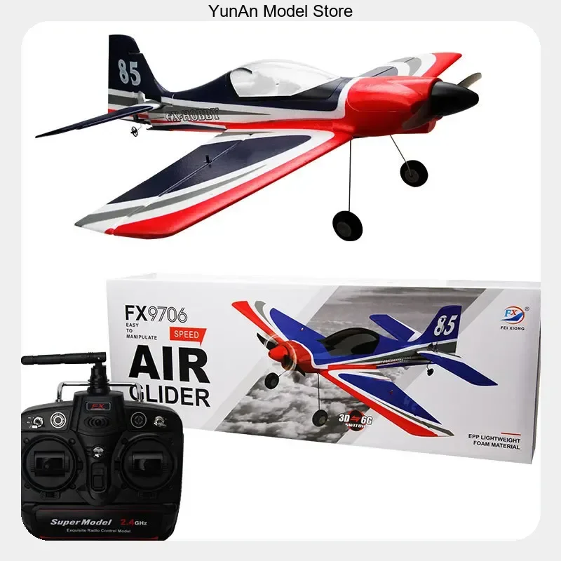 FX9706 5CH RC Airplane 3D Aerobatic Red Bull Racing Fixed Wing EPP Foam Glider