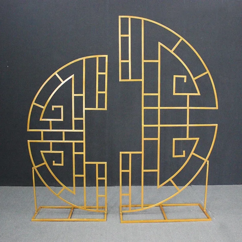 

Полка для цветочных композиций для свадебного украшения, подставка для цветочных композиций, рамка для декора свадебного фона, медная полка для монет