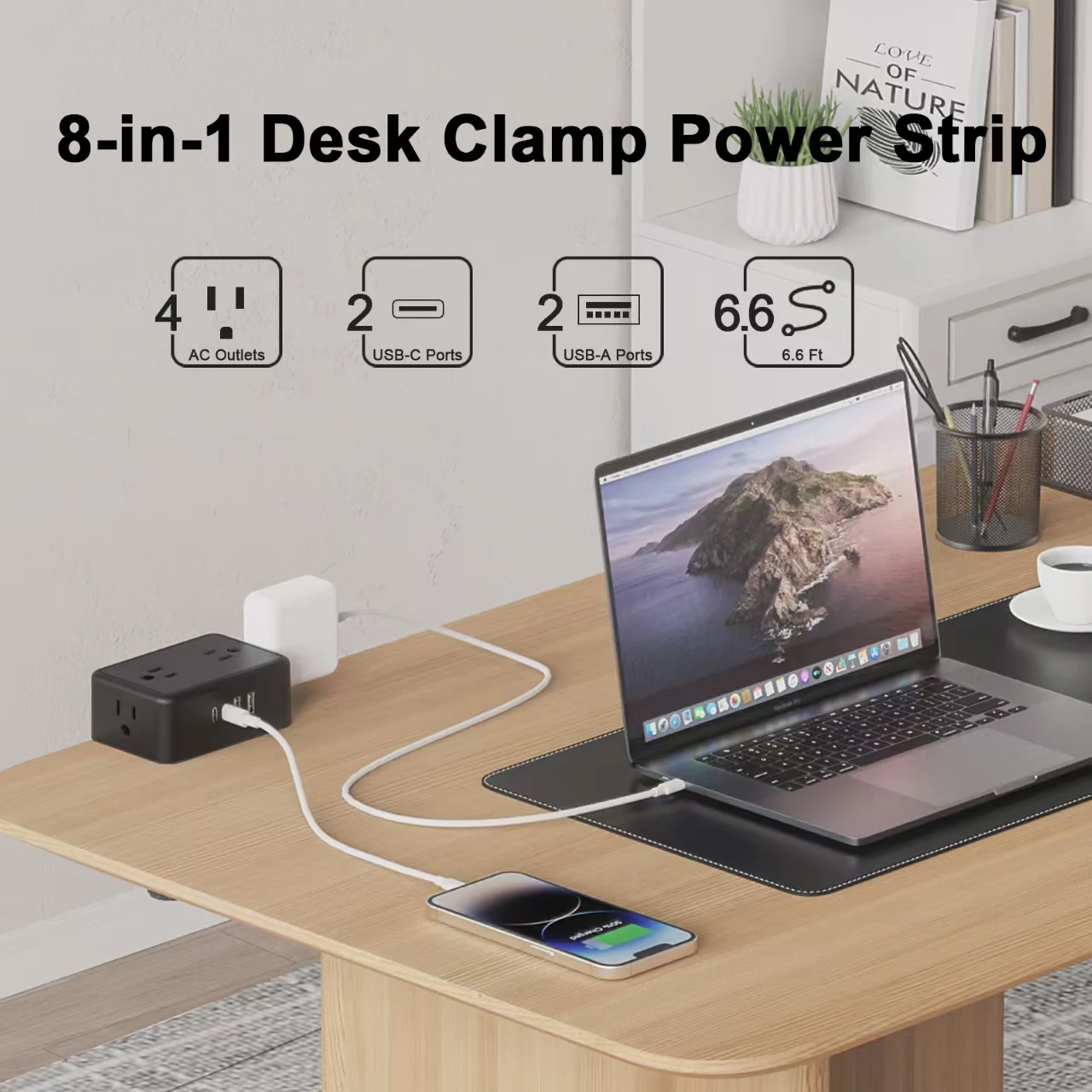 

Уникальный дешевый мини-съемный зажим, розетка 20 Вт, зажим на розетке, настольный зажим, удлинитель