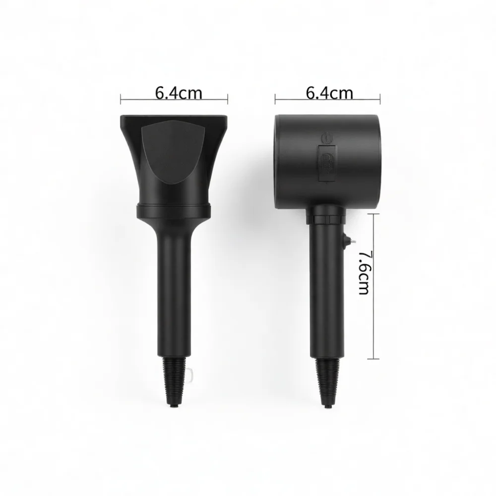 Universal Hair Dryer Nozzle Professional Salon Styling Tool Heat Resistant Nylon Concentrator Attachment For Straight Hair Styli