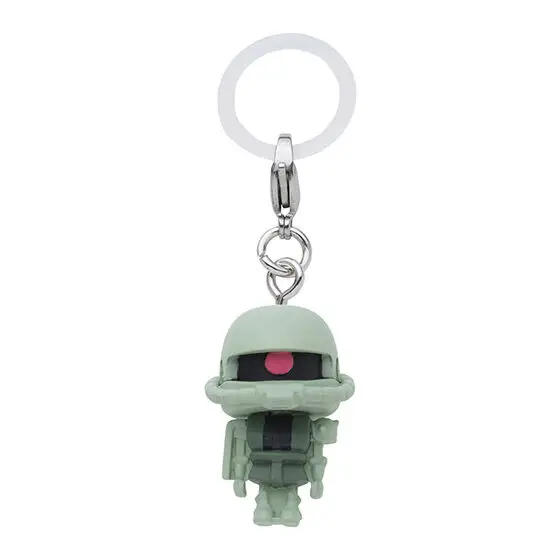 Bandai genuíno gundam figura zaku RX-78-2 gm gundam aéreo gashapon bola q-versão gundam guerreiro móvel emblema ornamento original