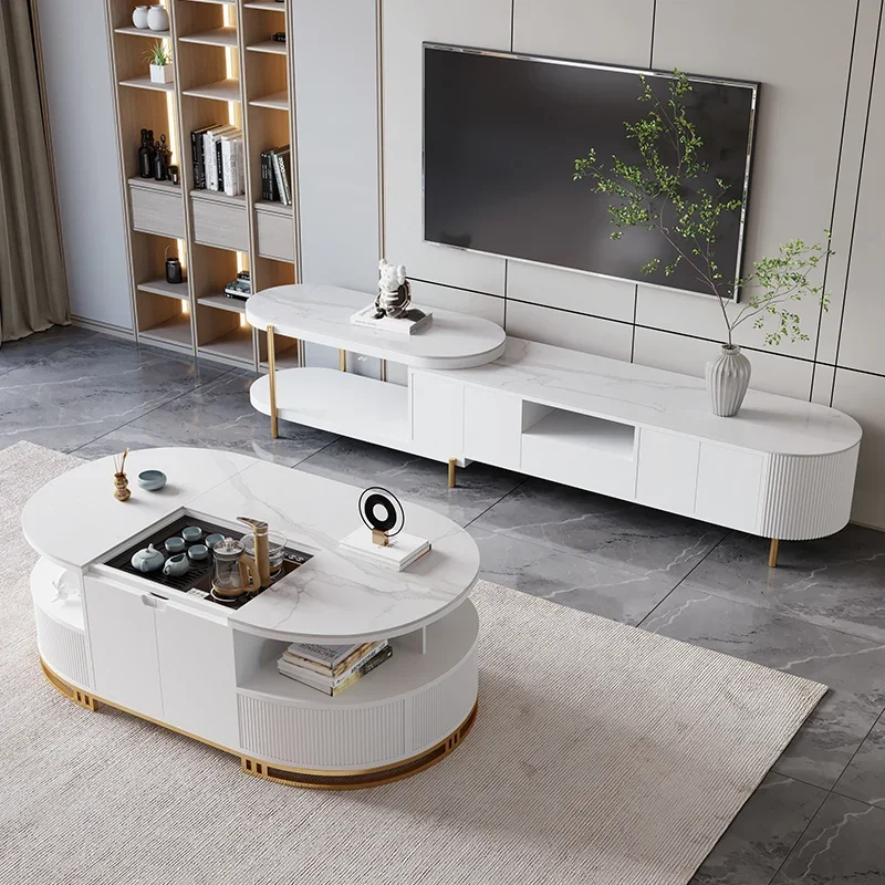 

Coffee Table Multi-Function Lifting Kung Fu round Coffee Table