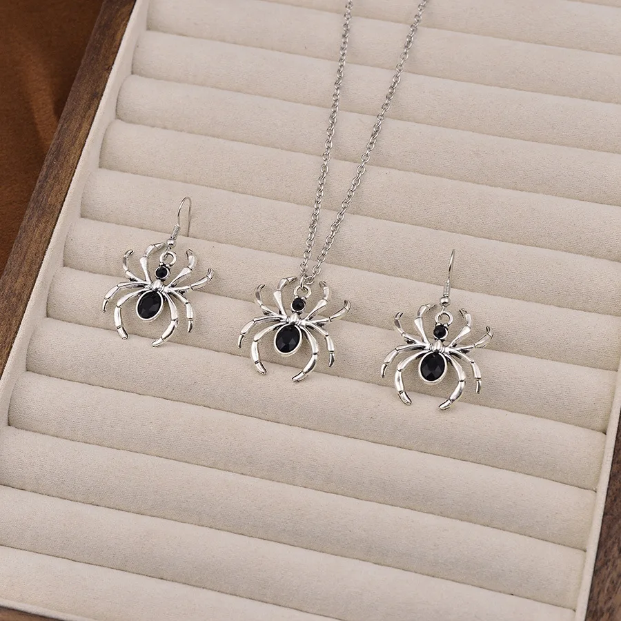 accesorios-diy-joyeria-gotica-de-tendencia-exagerada-con-gema-y-arana-pendientes-y-collar-gran-venta-en-amazon-fashion