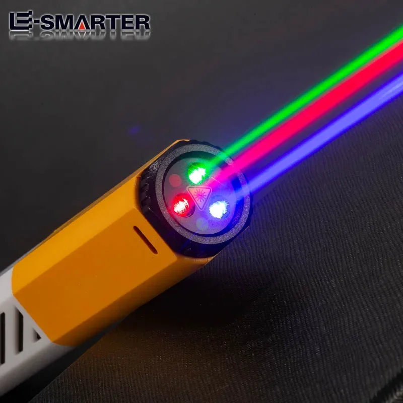 Minimally Designed Laser Flashlight, Lightweight And Portable, 18650 Battery Fast Charging, Emergency Small Flashlight