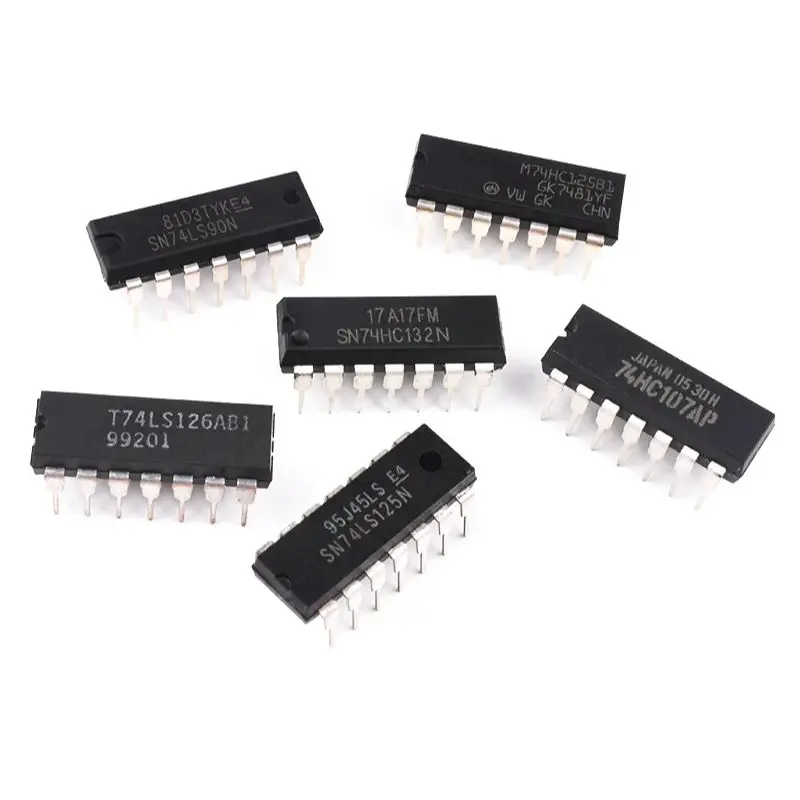 5 Stück SN74HC107 125 126 132 244 574N Integrierter Schaltkreis IC-Chip 74HC Durchsteckmontage DIP14/20 – Detail 2