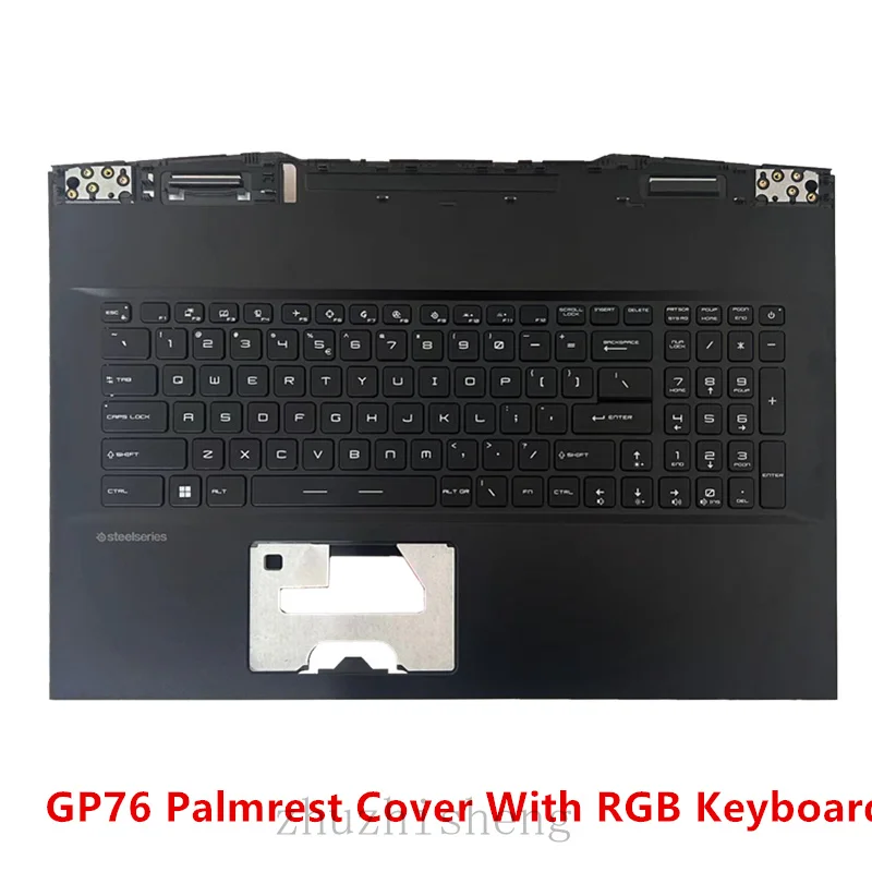 Brand new, For MSI GP76 MS-17K1 MS-17K4. Includes a palm rest and a keyboard/bottom protection case