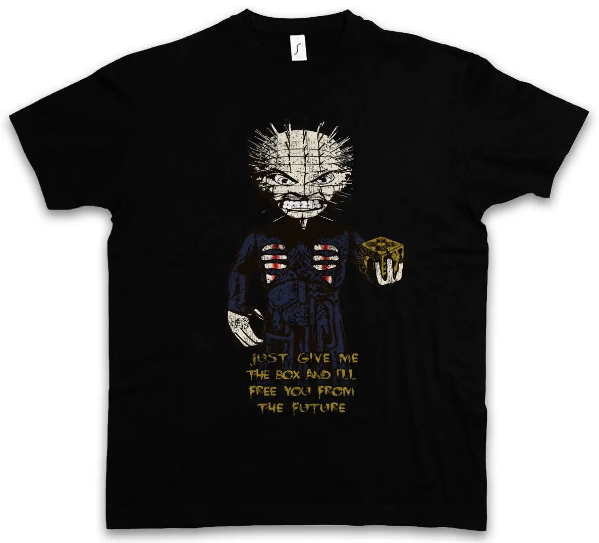 Vintage Hellraiser Pinhead 2006 Horror Movie Promo T Shirt Y2K Xl