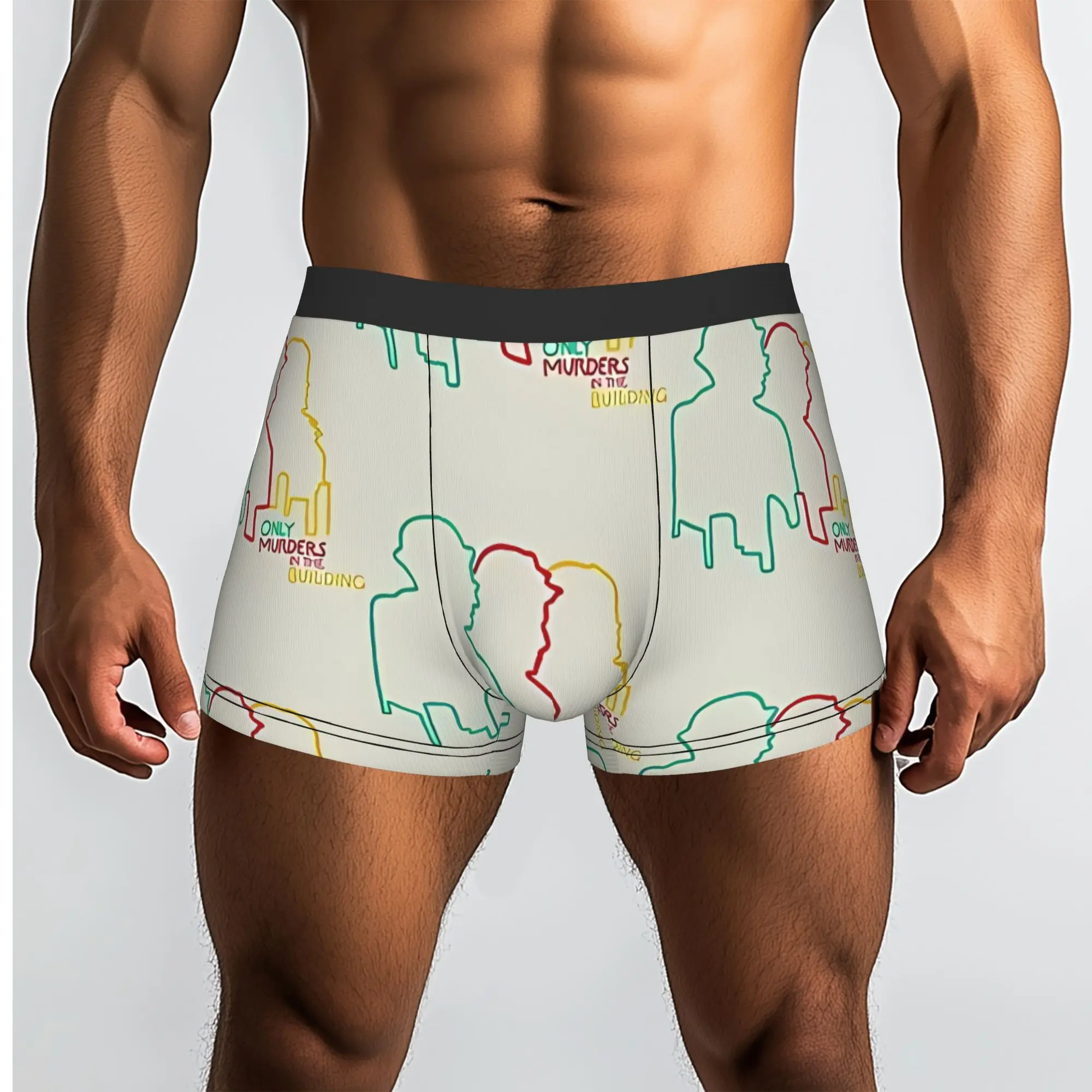 

oOnly Murders In The Building oOnly Murders In The Building Underpants Homme Panties Man Underwear Ventilate Short Boxer Briefs